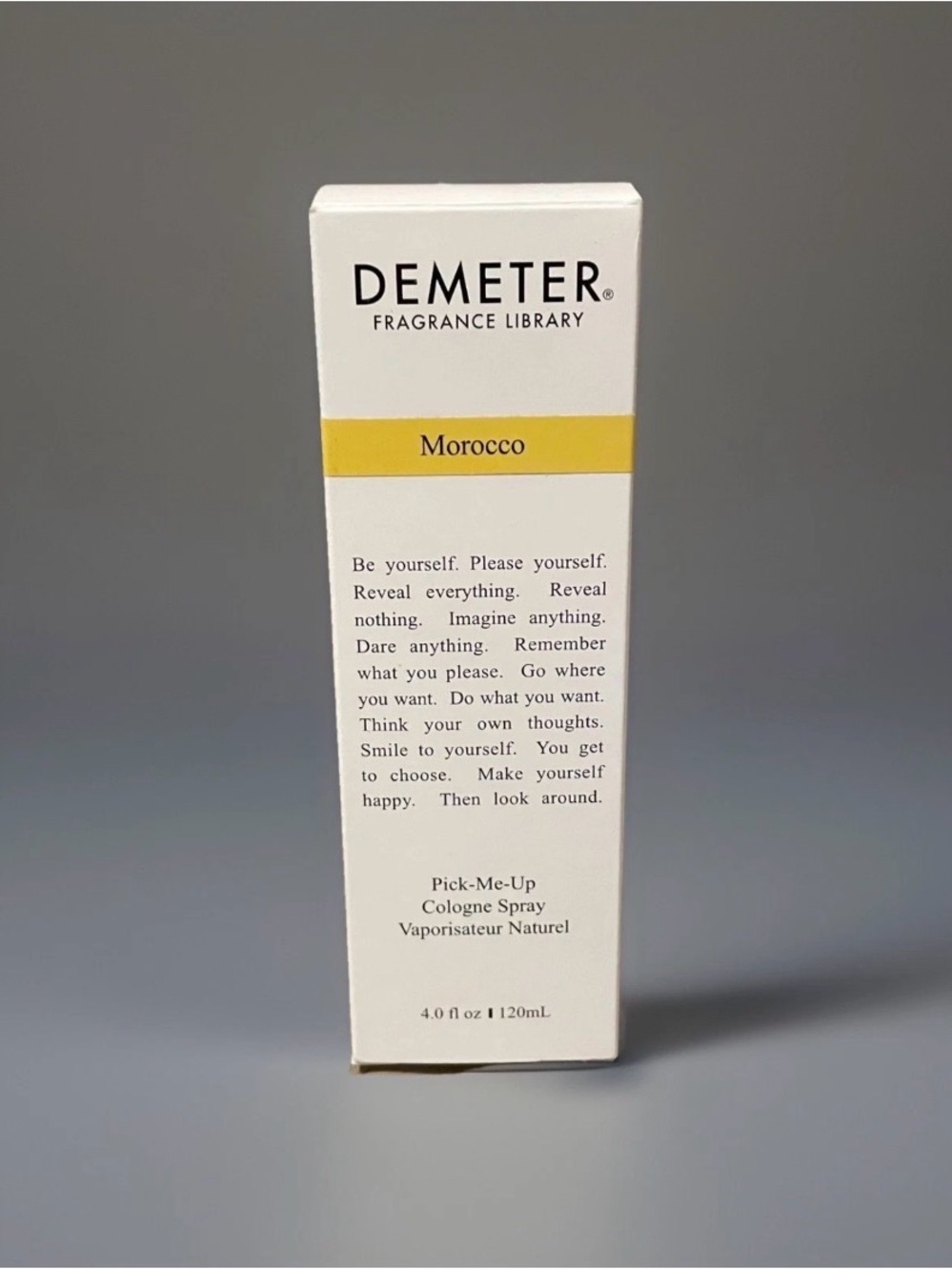 Demeter Morocco Pick Me Up cologne spray 4 fl oz 120 ml New